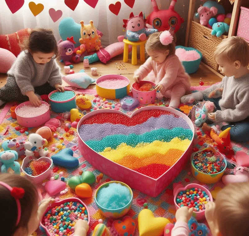 Sensory Play Valentine’s Ideas for Little Ones